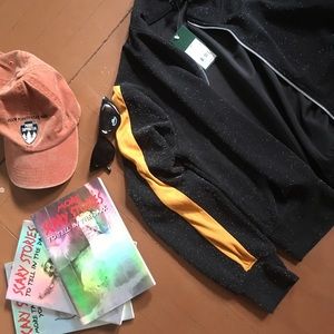 Shimmery Bomber Jacket